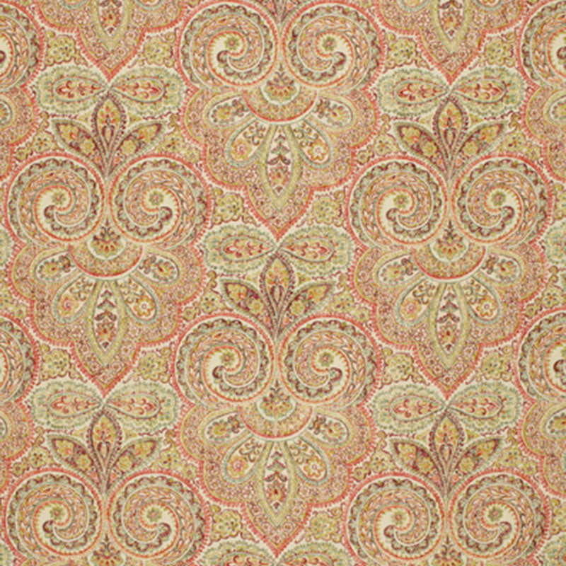 KASHAN PAISLEY  GEMSTONE  FABRIC