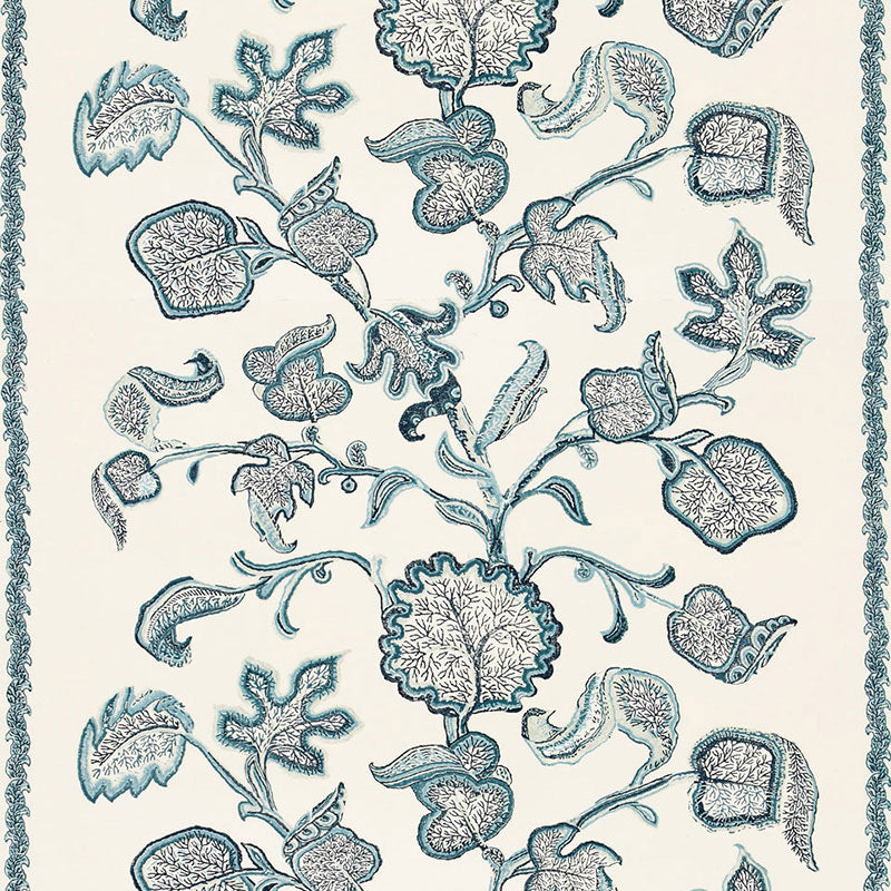 PALAMPORE BLOCK PRINT SAPPHIRE