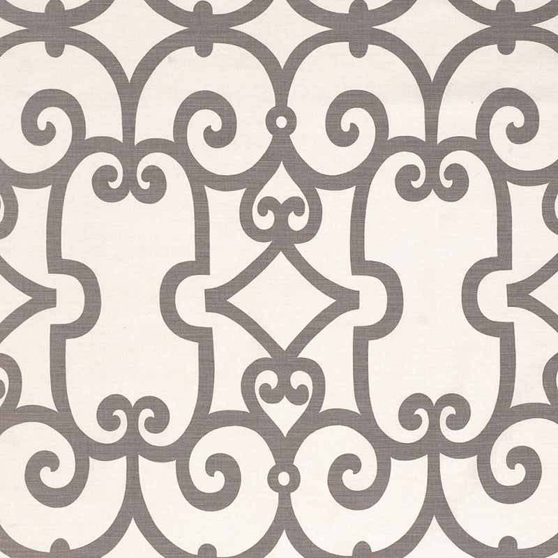 MANOR GATE  CHARCOAL  FABRIC