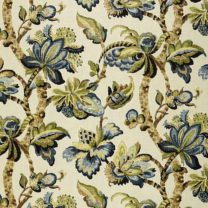 KEMSCOTT  INDIGO  FABRIC