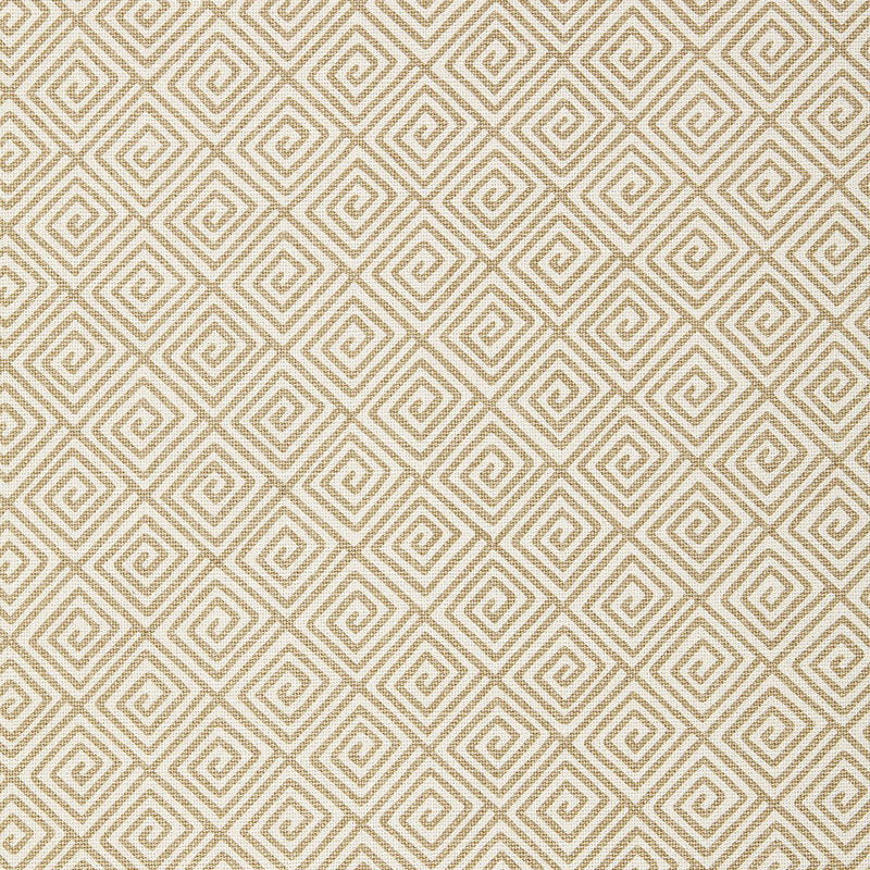 GREEK KEY  SAND  FABRIC