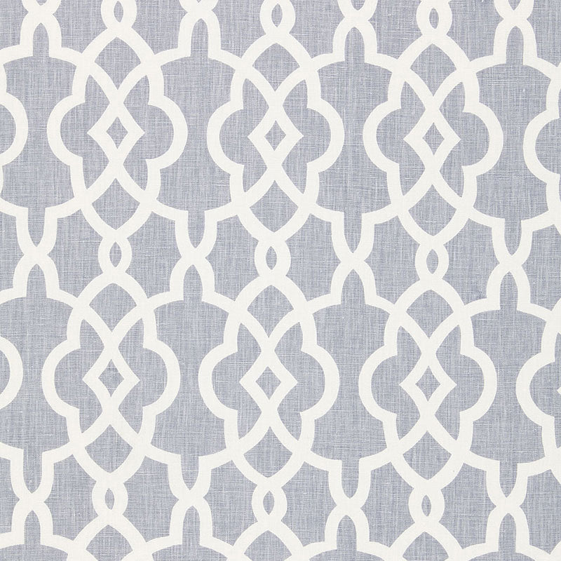 SUMMER PALACE FRET  WISTERIA  FABRIC