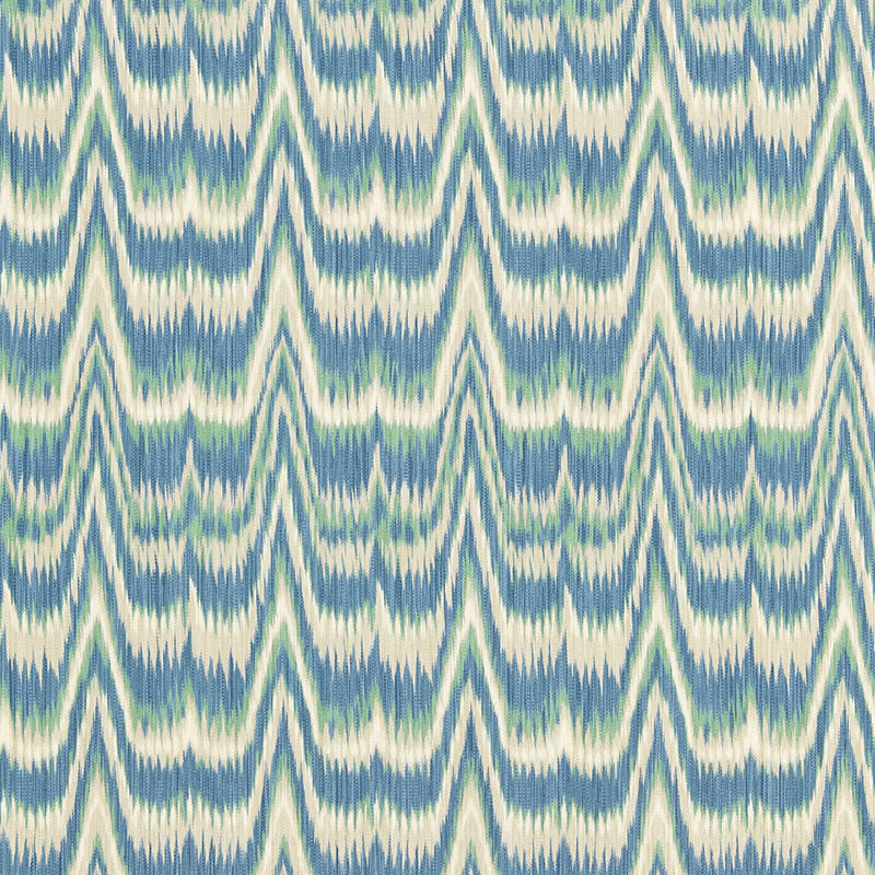 KAMALIA IKAT PRINT  AEGEAN  FABRIC