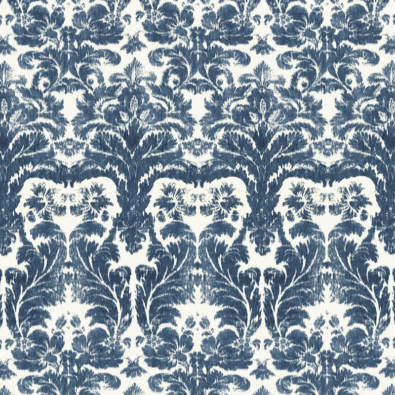 AURORA DAMASK INDIGO