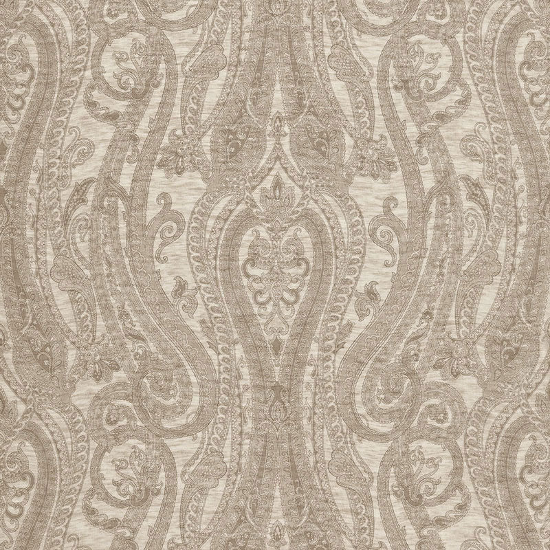 CACHEMIRE LINEN SHEER GREIGE FABRIC