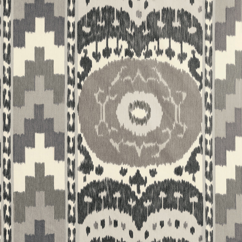 SAMARKAND IKAT II CHARCOAL