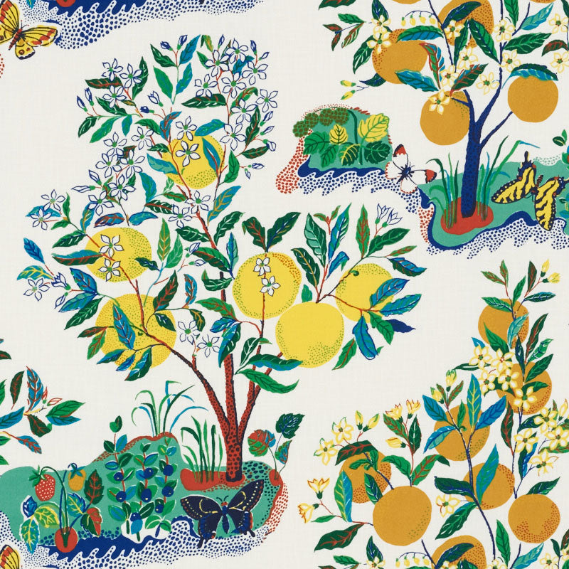 CITRUS GARDEN INDOOR/OUTDOOR PRIMARY FABRIC