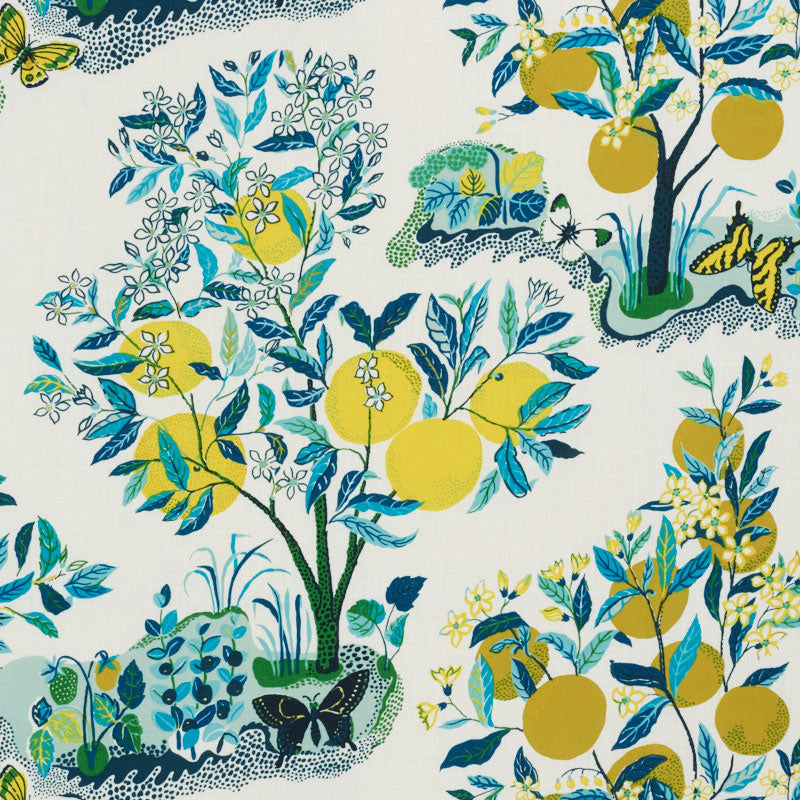 CITRUS GARDEN INDOOR/OUTDOOR POOL FABRIC