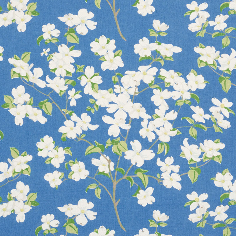 BLOOMING BRANCH BLUE FABRIC