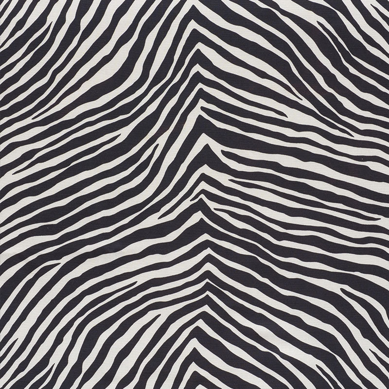 ICONIC ZEBRA BLACK FABRIC