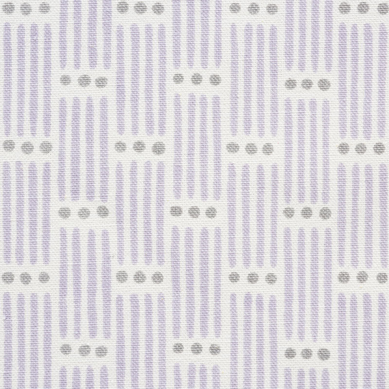 DOTTED STRIPE LILAC FABRIC