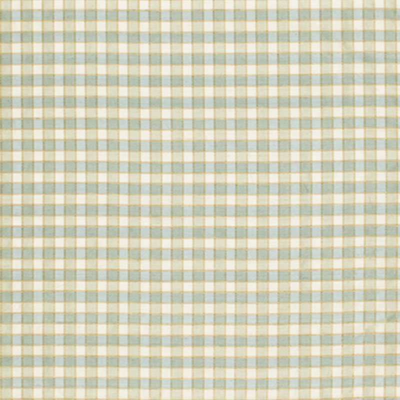 INGRID SILK CHECK SEASPRAY