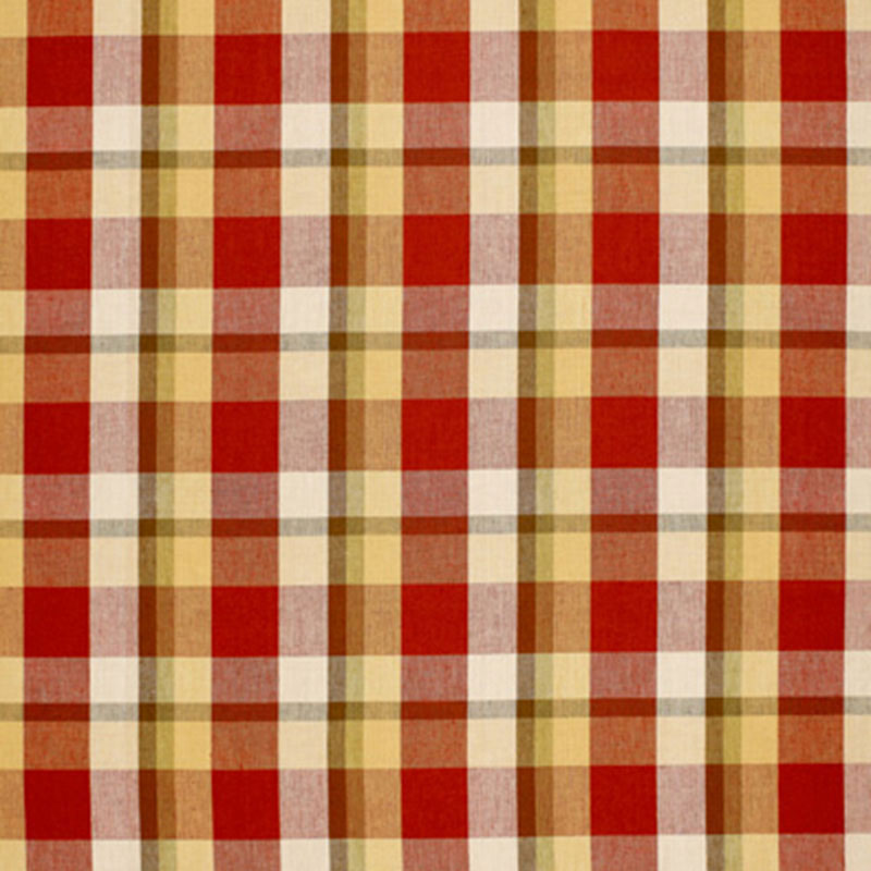 AUGUSTA LINEN PLAID ORCHARD