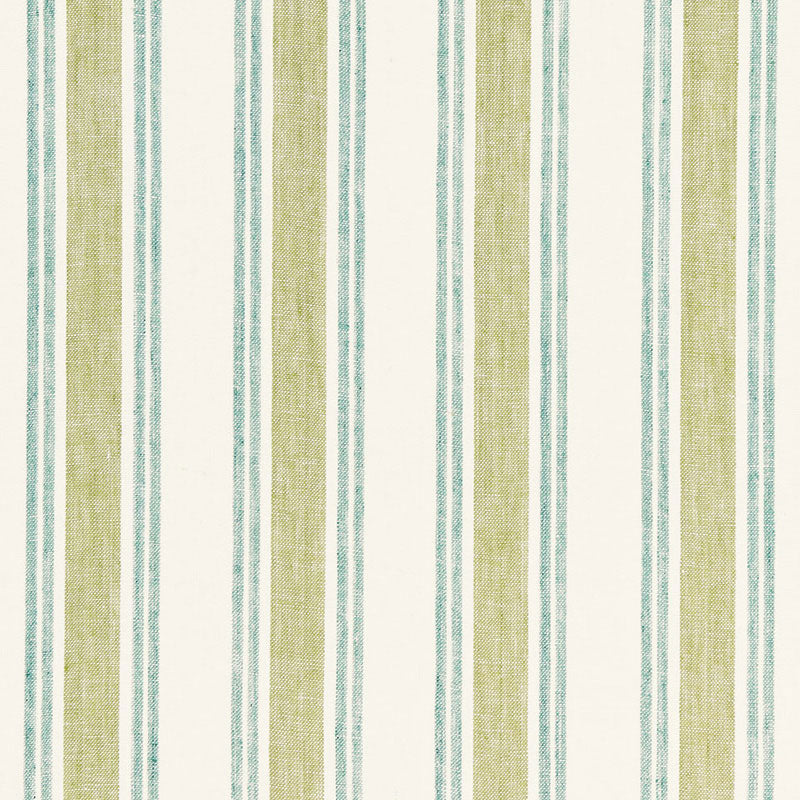 LEAH LINEN STRIPE SEA GRASS