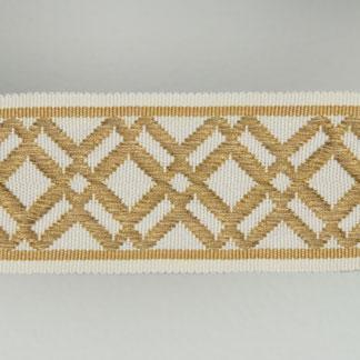 Carole 41227 FRETWORK TAPE ANTIQUE GOLD Trim | Atlanta Fabrics