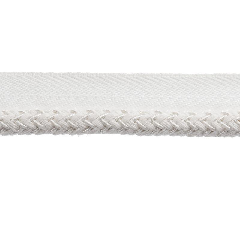 41242 Lip Cord 1/4" White - Atlanta Fabrics