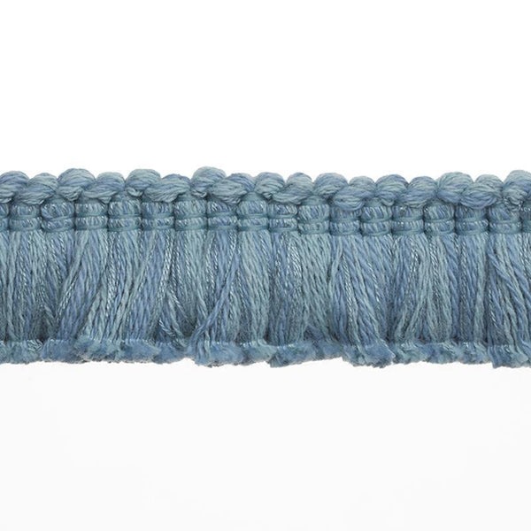 Carole 41243 Brush Fringe Light Blue Trim | Atlanta Fabrics