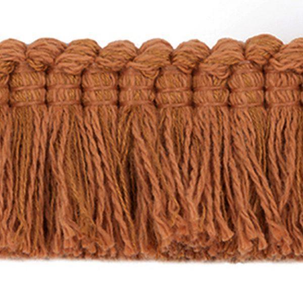 Carole 41243 Brush Fringe Papaya Trim | Atlanta Fabrics