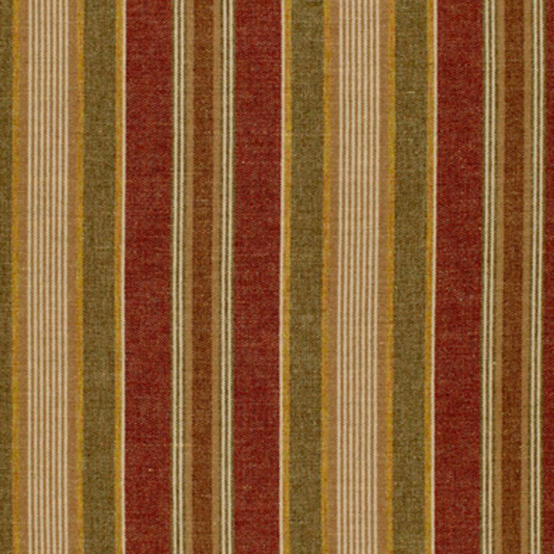 EDGEMERE STRIPE INDIAN RED