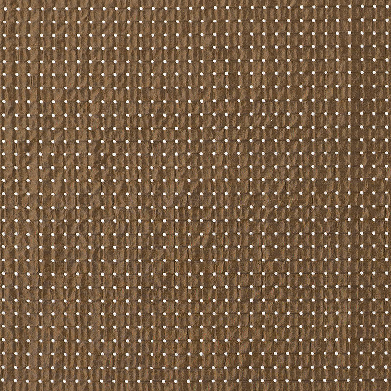 DOTTED SILK WEAVE MOCHA