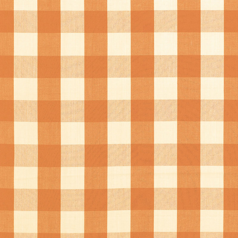 CAMDEN COTTON CHECK PUMPKIN