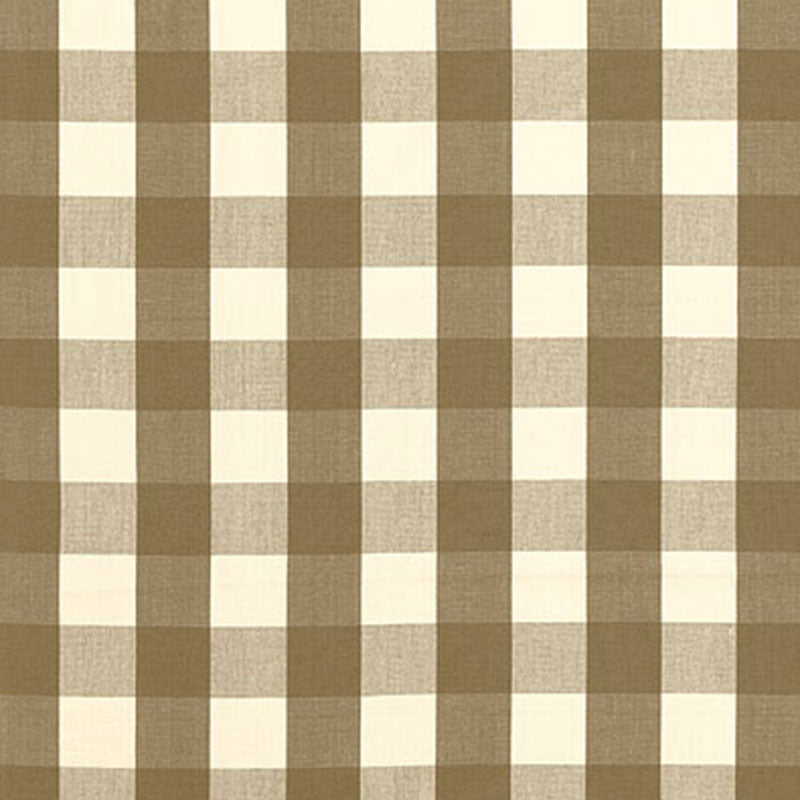 CAMDEN COTTON CHECK MOCHA