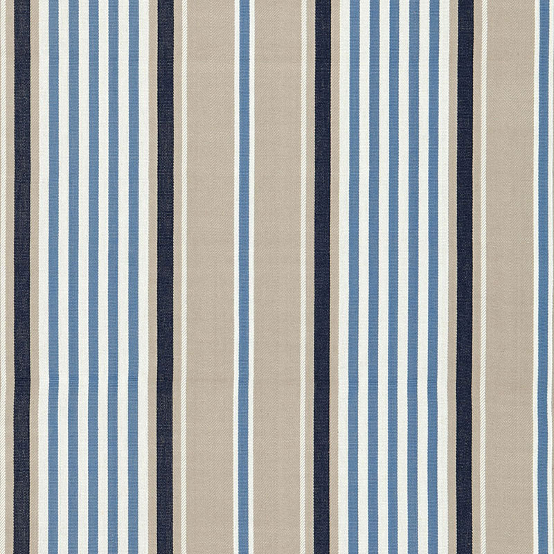 MINZER COTTON STRIPE INDIGO