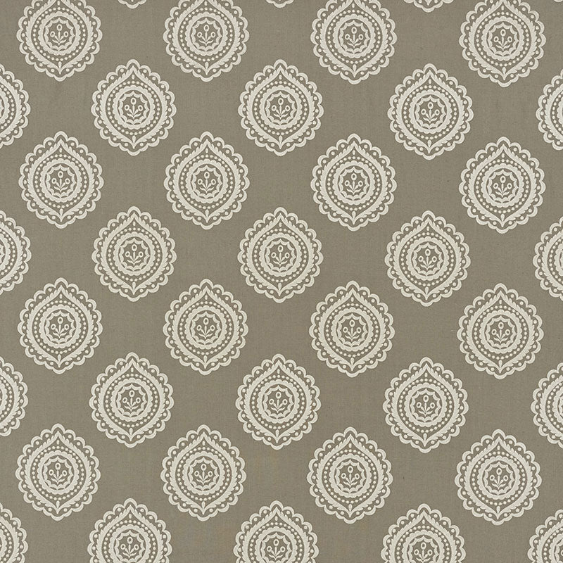 OLANA LINEN EMBROIDERY STONE