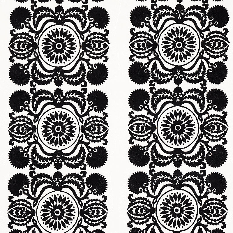 CASTANET EMBROIDERY BLACK