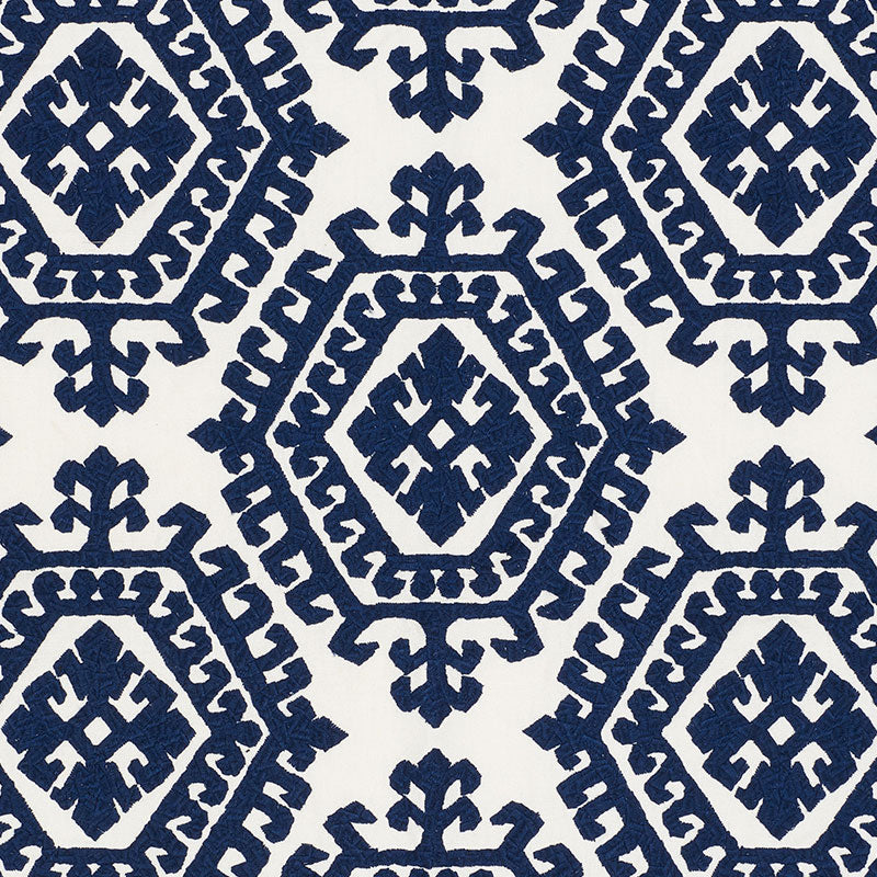 OMAR EMBROIDERY NAVY