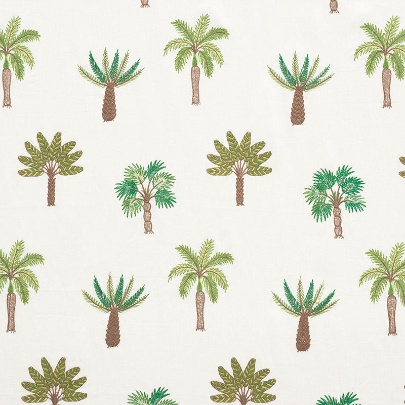 PALMETTO BEACH EMBROIDERY GREEN