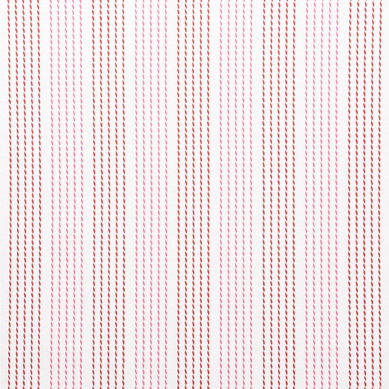 RUNNING STITCH RED & PINK