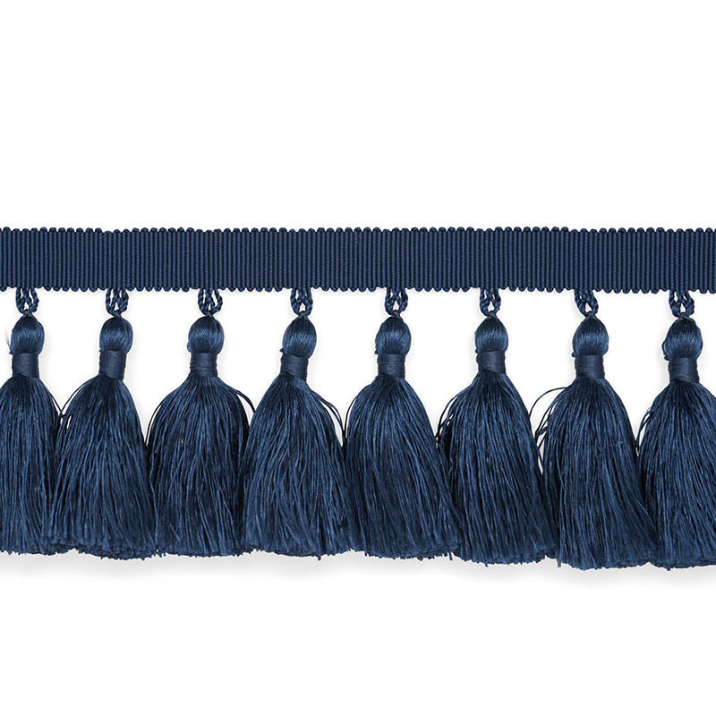 VALENTIN SILK TASSEL NAVY