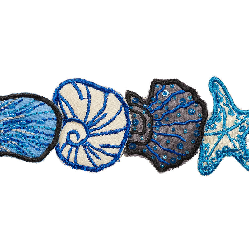 SEA TREASURES TAPE BLUE