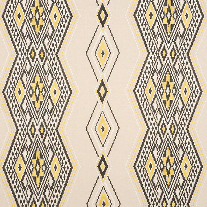 Bayeta Embroidery  YELLOW & NEUTRAL