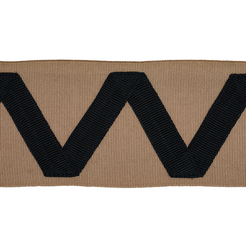 LEGERE APPLIQUE TAPE BLACK ON SAND