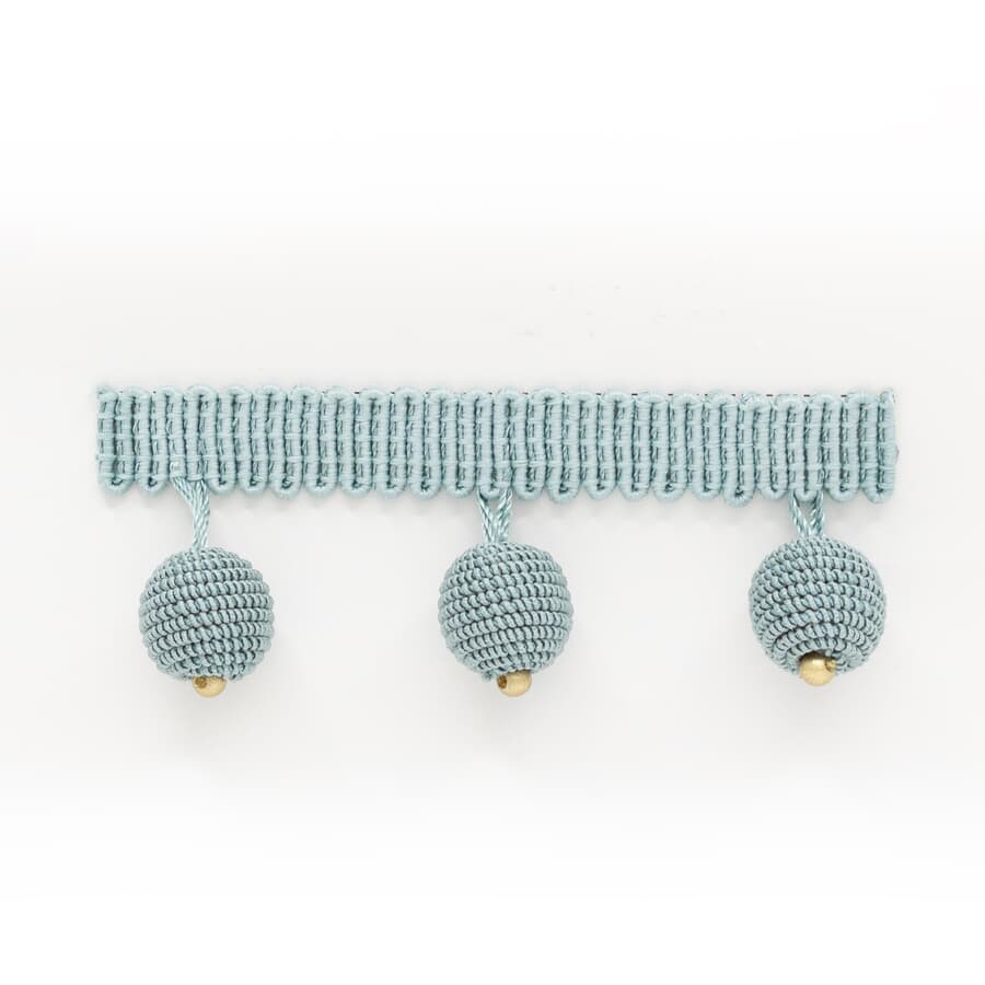 HOPAT BEADED FRINGE 1 AQUA