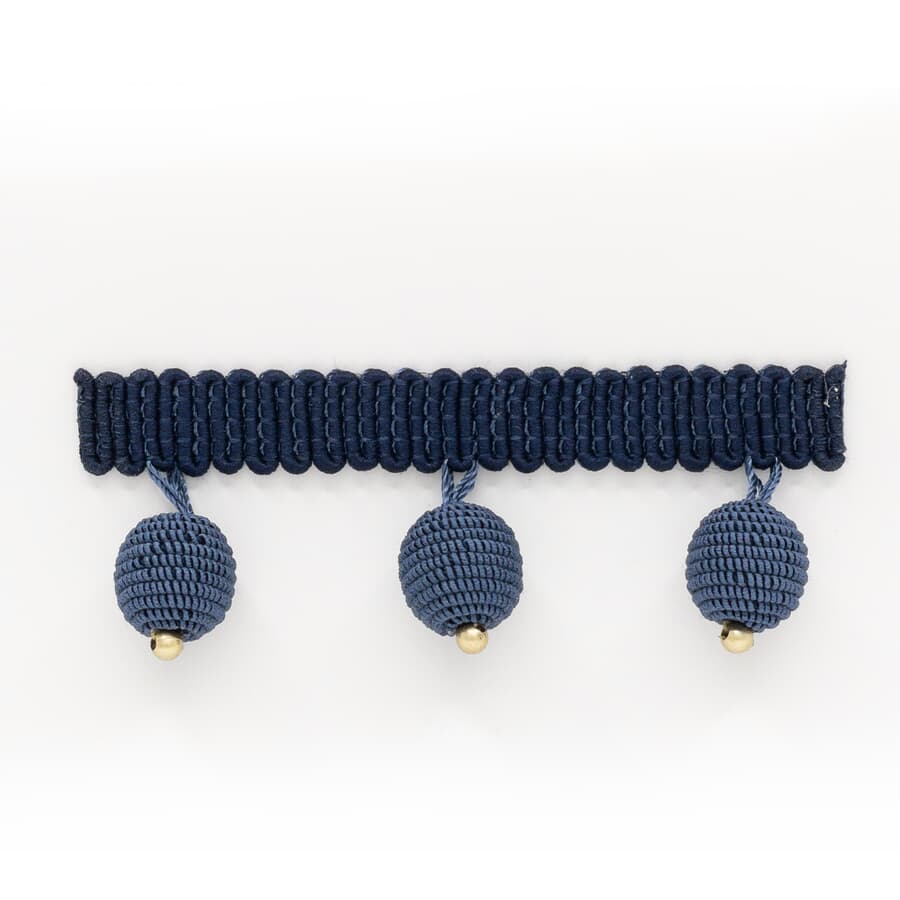 HOPAT BEADED FRINGE 5 NAVY