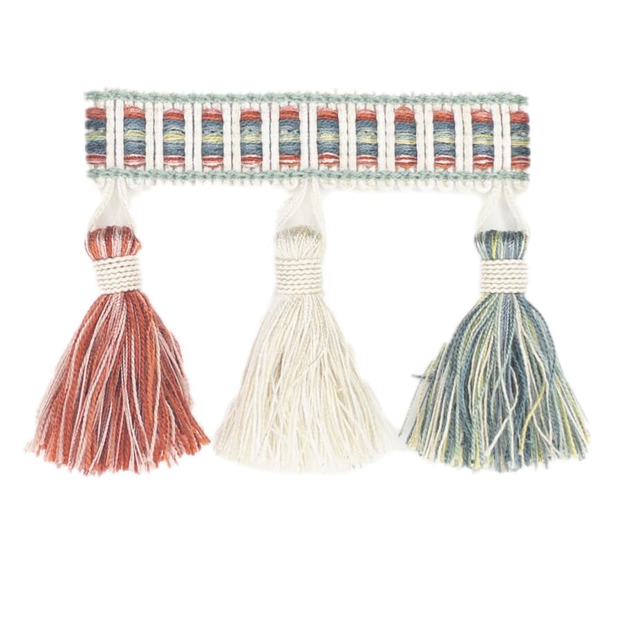 NINA TASSEL FRINGE 5 BERRY