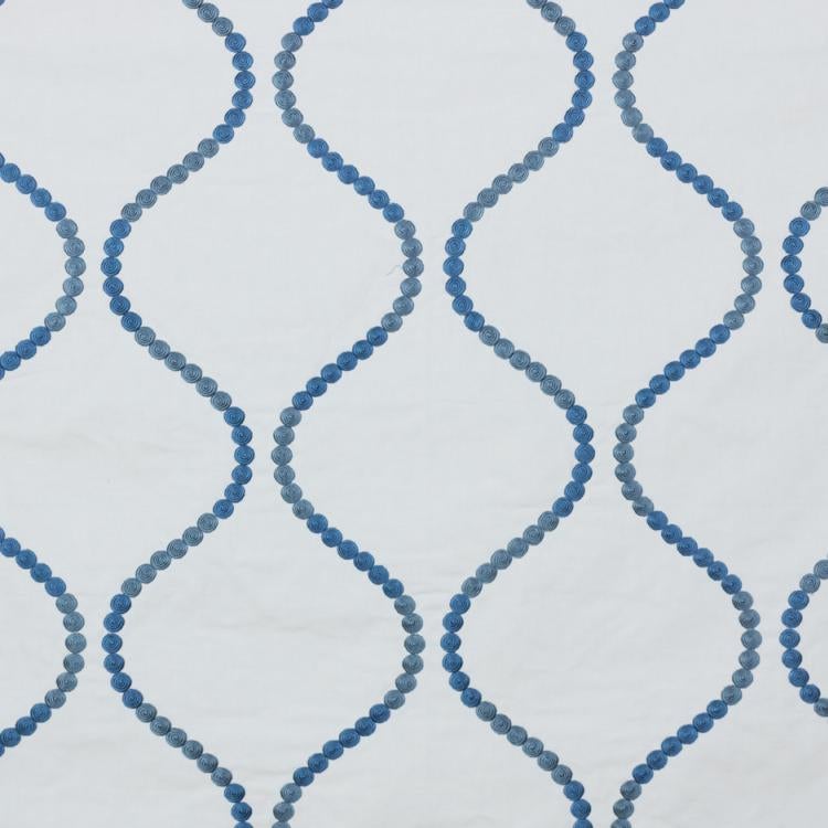 Button Trellis Mood Indigo