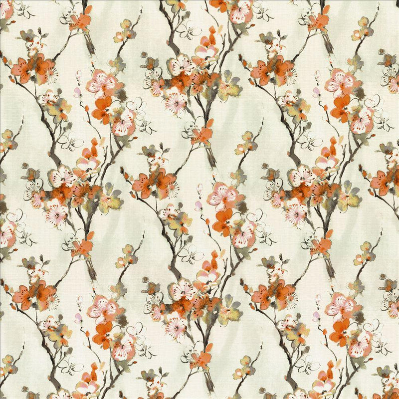 Beautiful Bloom - Orange Blossom - Atlanta Fabrics