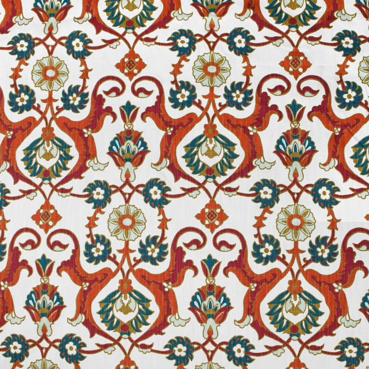 Byzantium S3428 Vermillion - Atlanta Fabrics