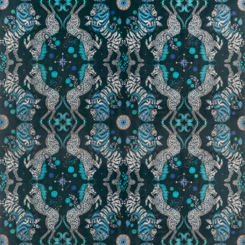 CASPIAN VELVET - NAVY - Atlanta Fabrics