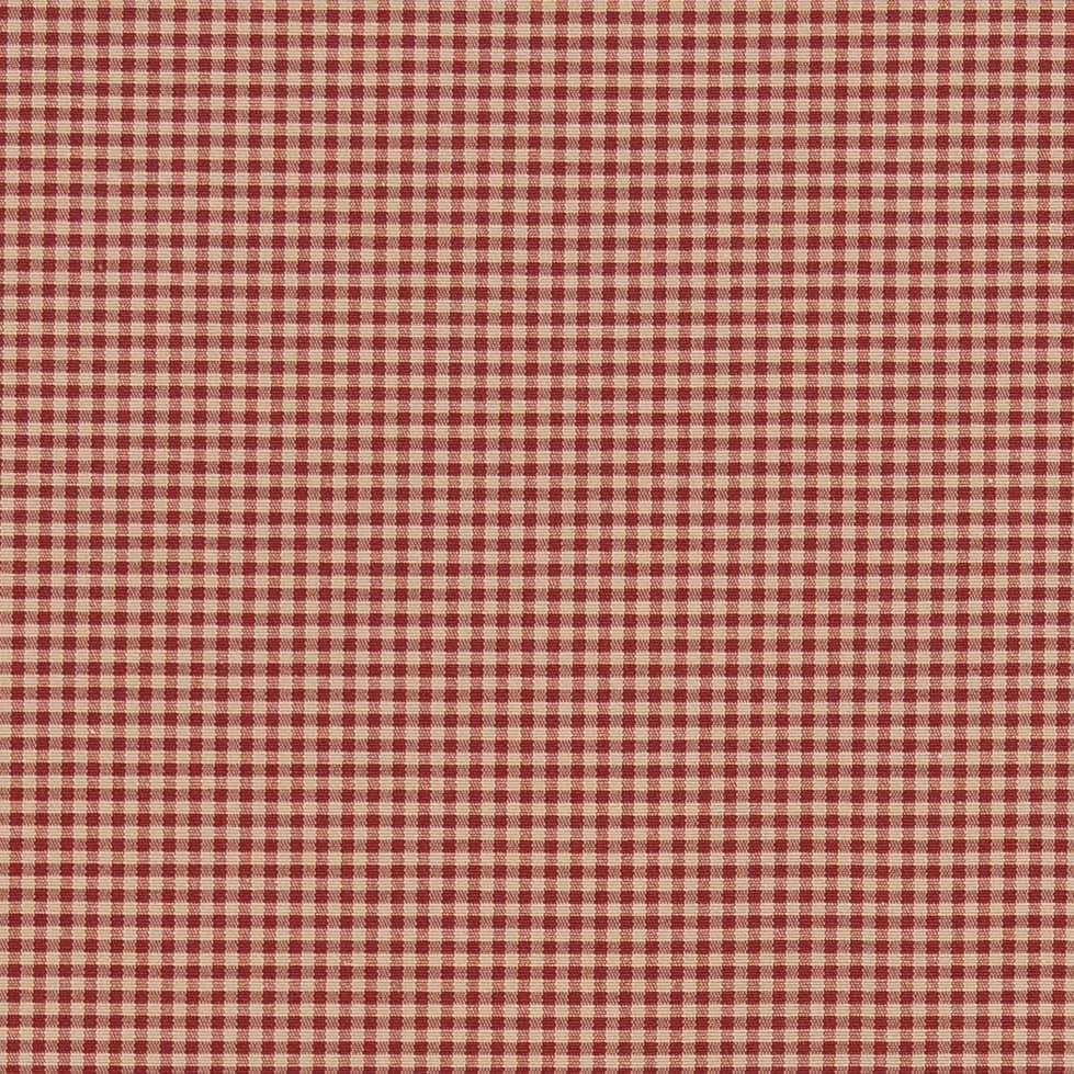 Charlotte Fabrics Check-Mini D2396 CRIMSON Fabric | Atlanta Fabrics