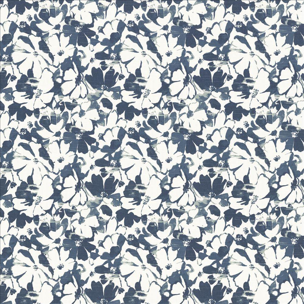Dayflower - Blue Water - Atlanta Fabrics
