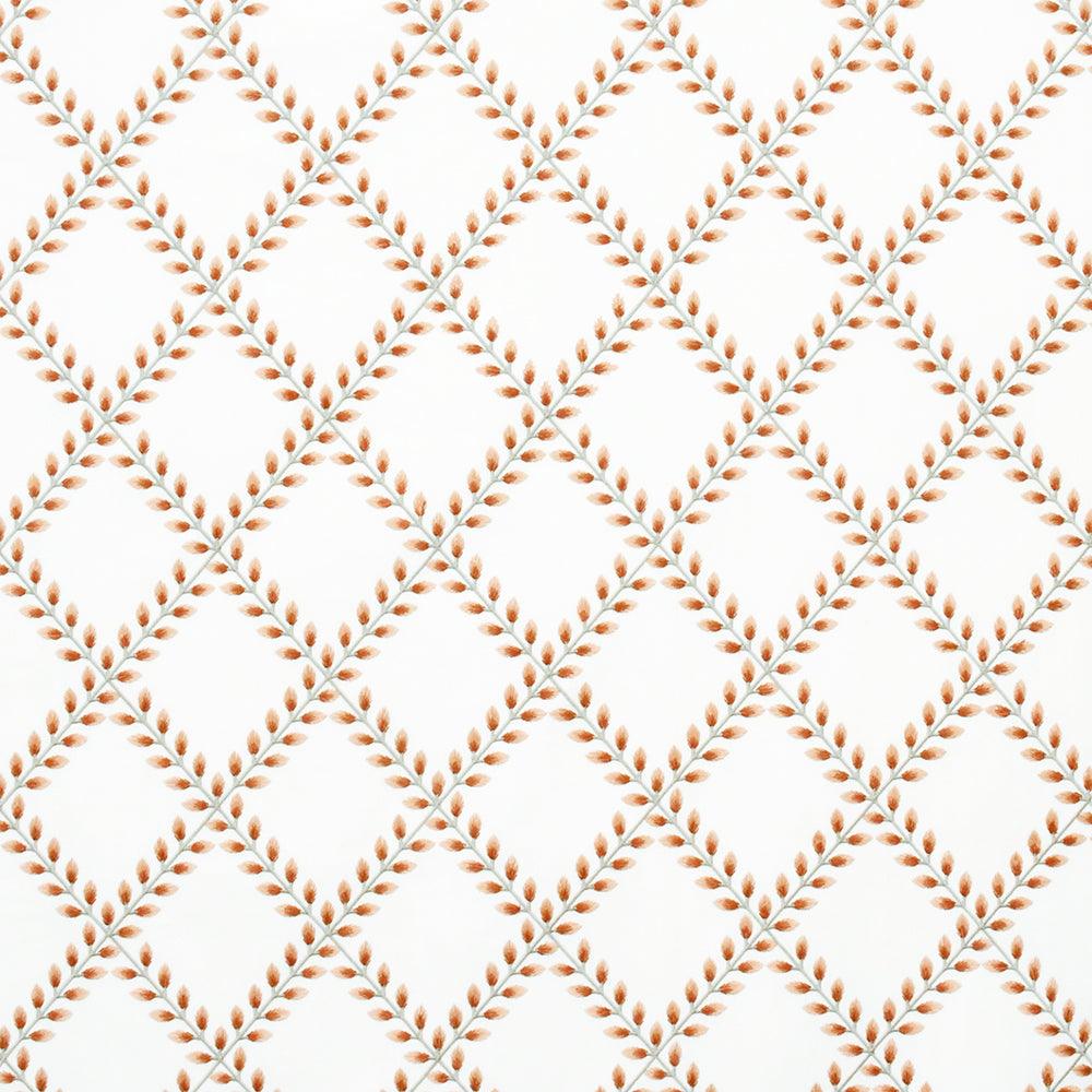 Diamond Petals Coral - Atlanta Fabrics