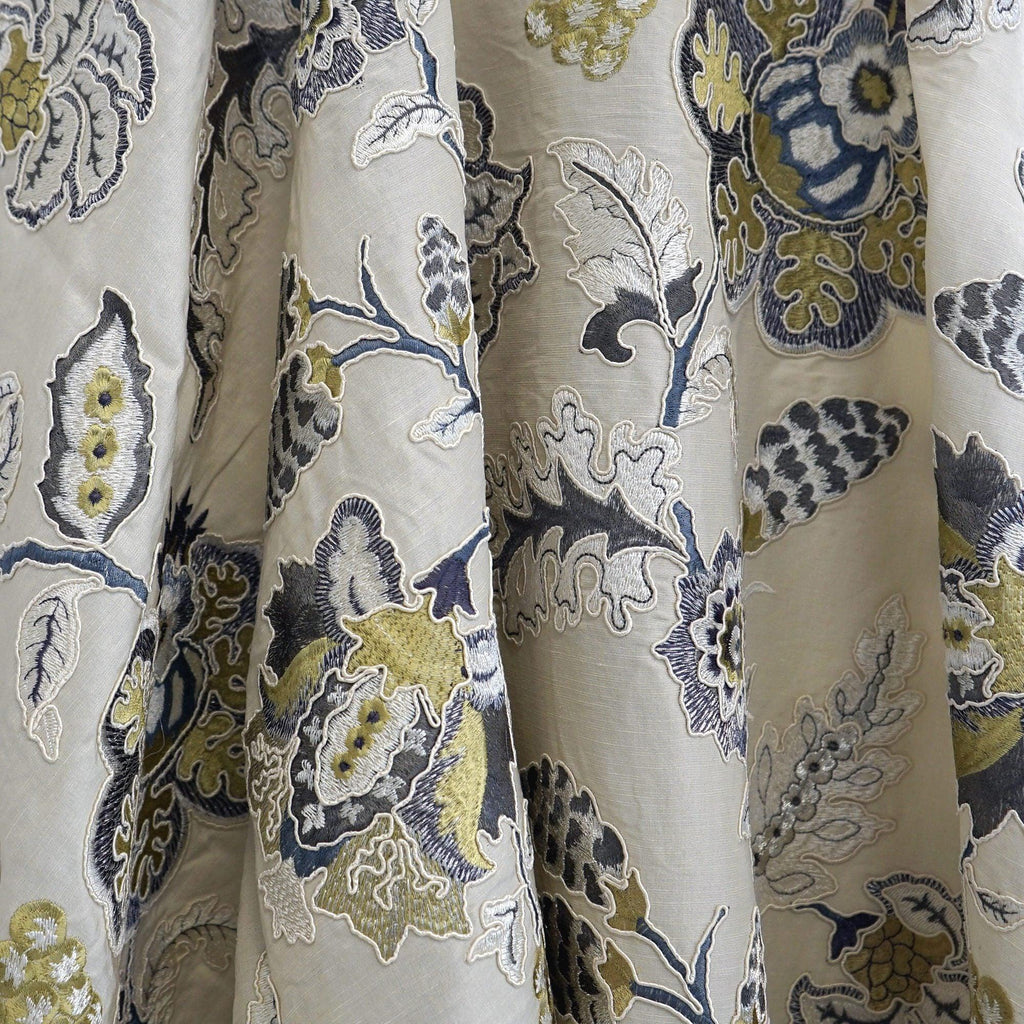 FLAMBORO Olive Green and Gray - Atlanta Fabrics