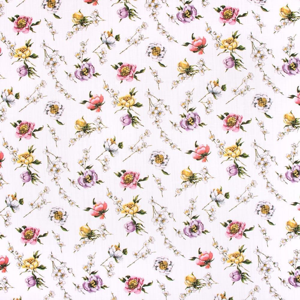Flower Shop White - Atlanta Fabrics