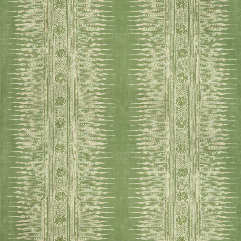 Indian Zag - Leaf - Atlanta Fabrics