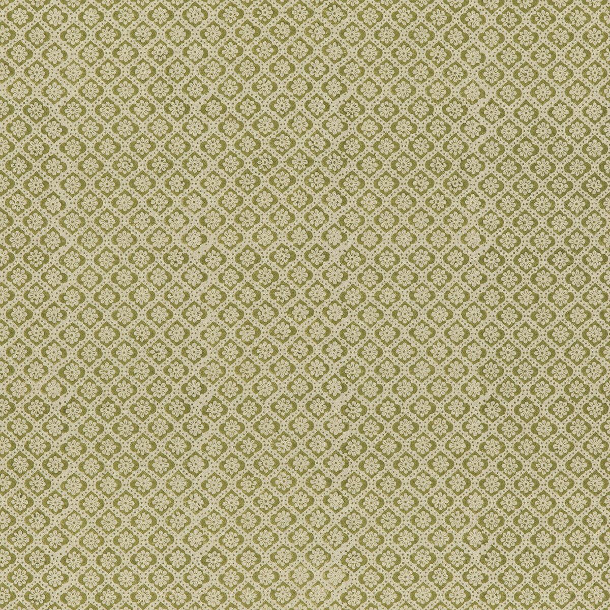 INDUS FLOWER GREEN - Atlanta Fabrics